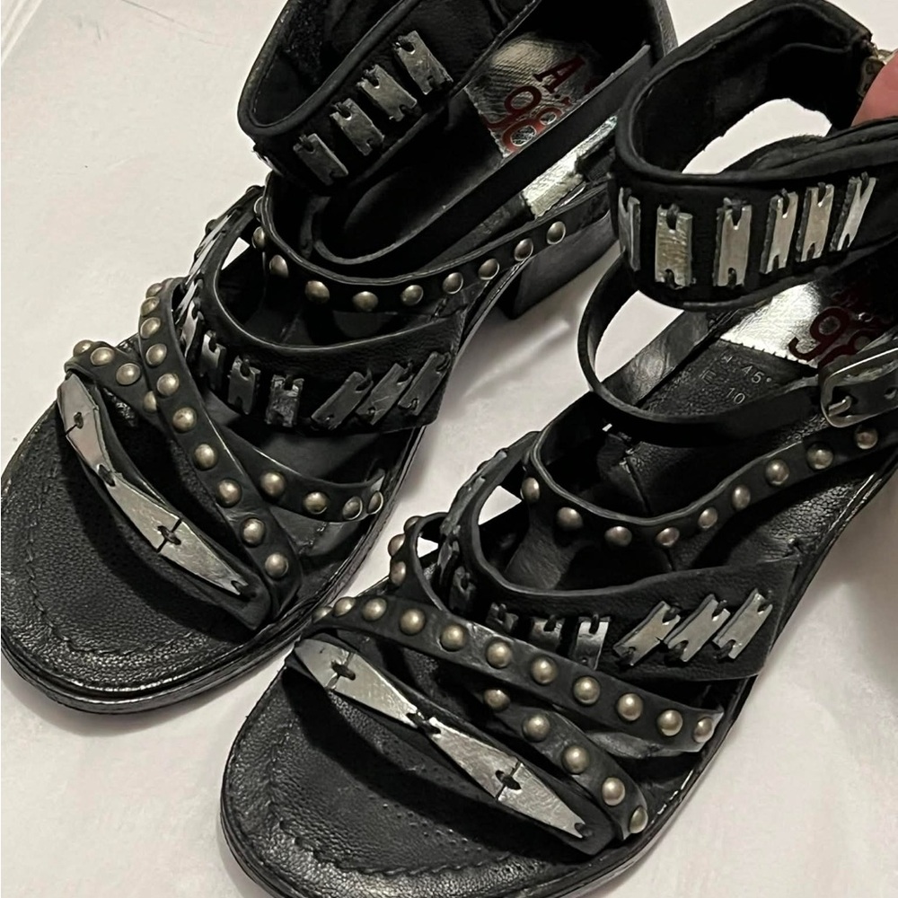 ✨HP✨A.S.98 RAZOR BLADE SANDALS (40) - Picture 12 of 16